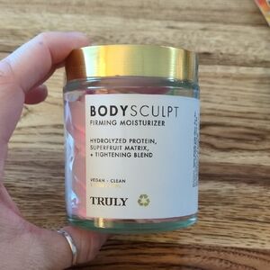 TRULY Body Sculpt Firming Moisturizer with Gold Lid